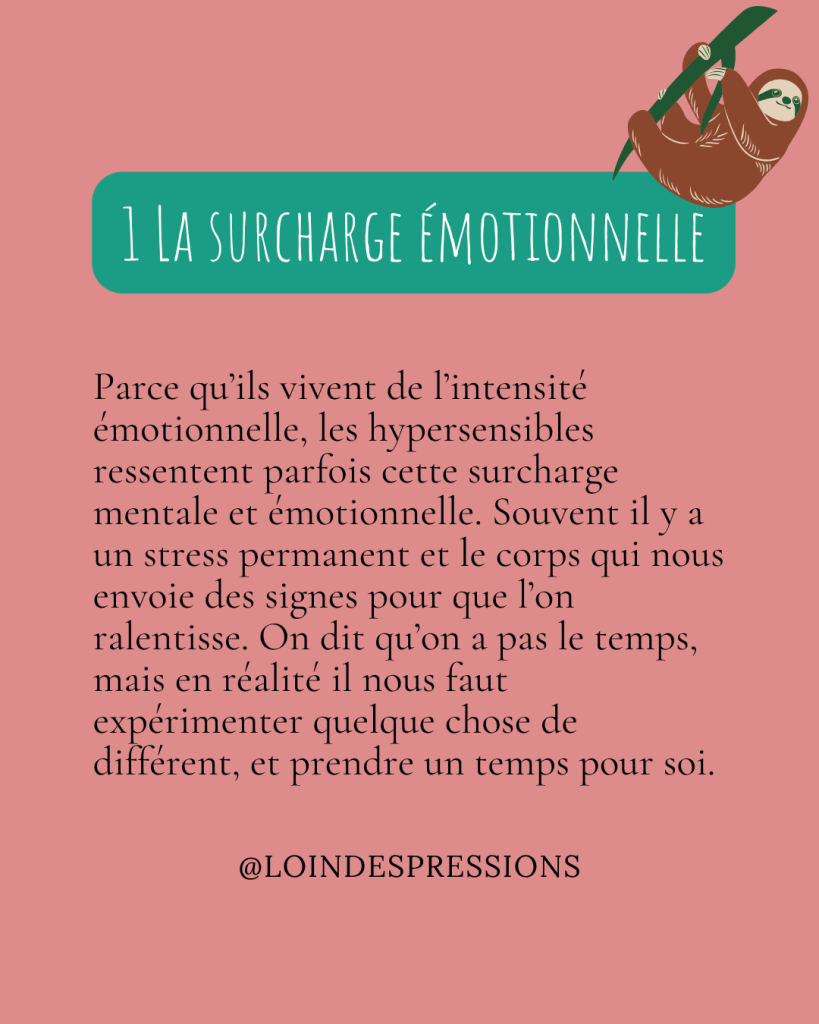 surcharge émotionnelle