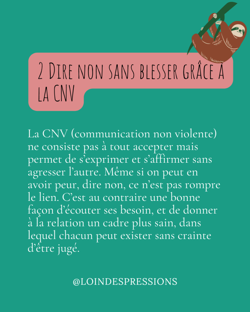 Hypersensibles : dire non en cnv