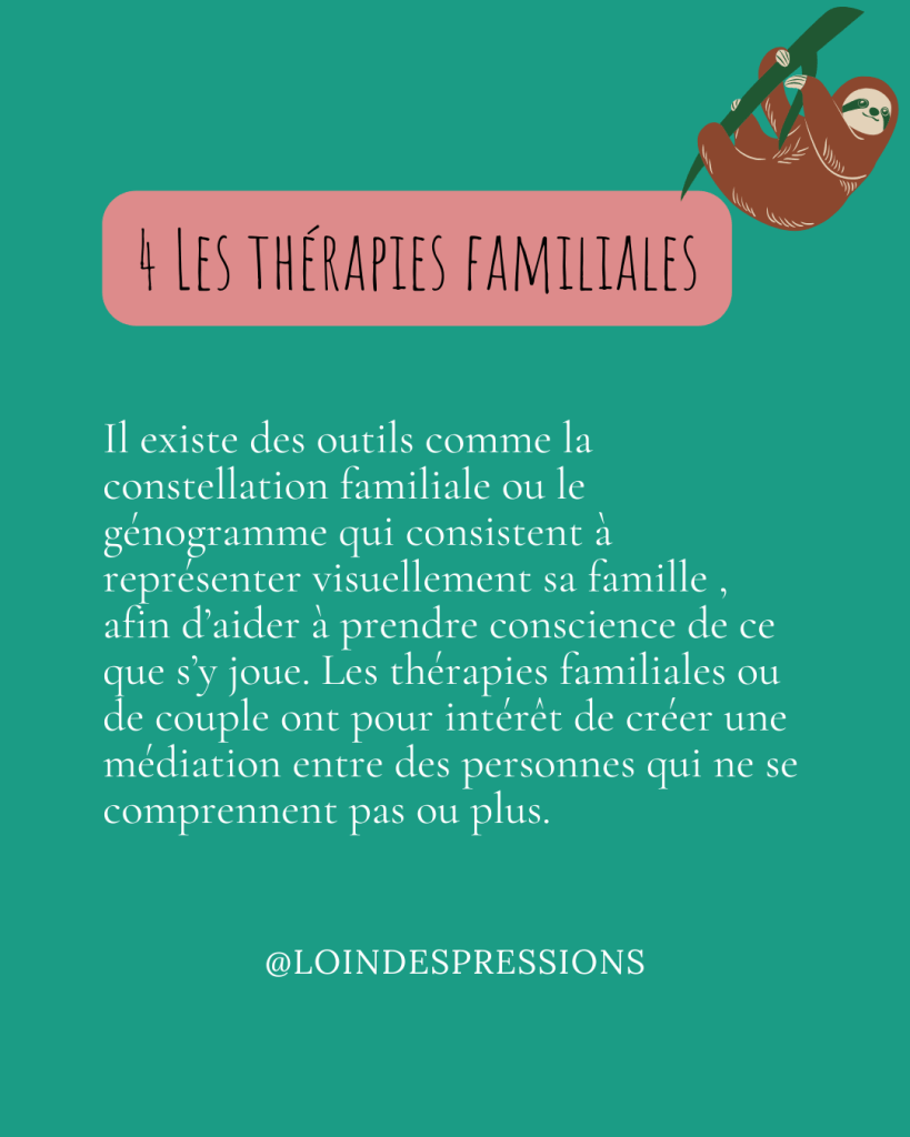 les thérapies familiales