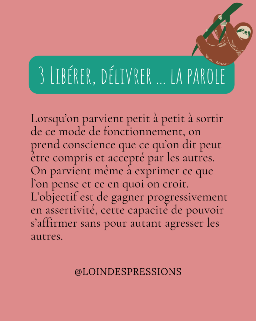 libérer la parole