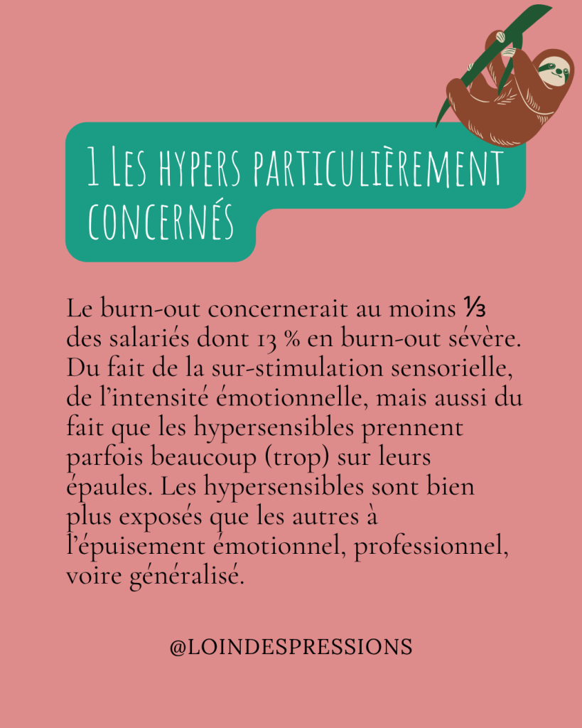 hypersensibles burn-out