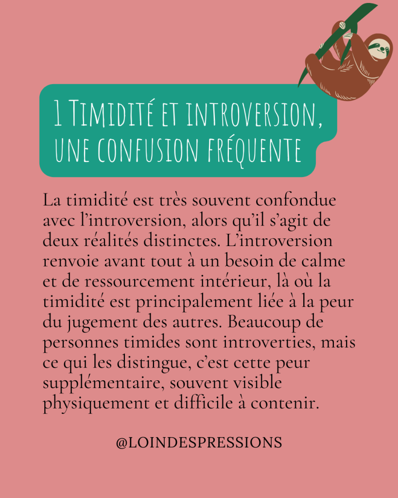 timidité ou introversion